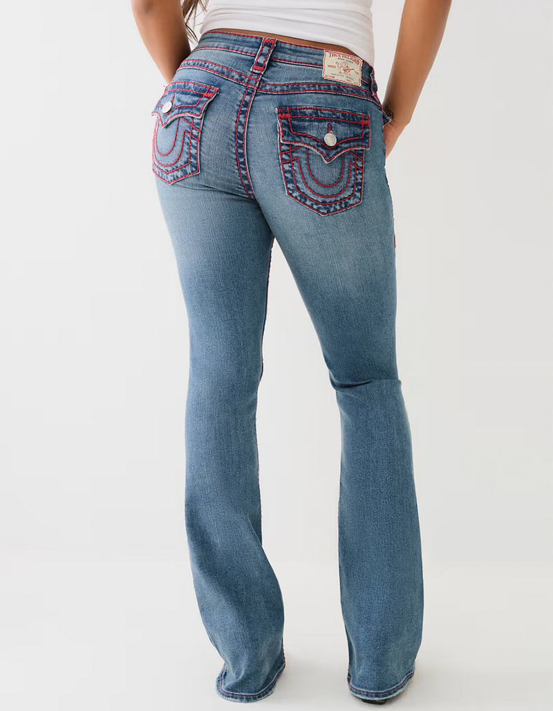 TRUE RELIGION Becca Super T Womens Bootcut Jeans - MEDIUM WASH 