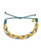 PURA VIDA Fishtail Braid Gold Bracelet image number 1