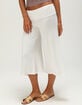 FULL TILT Womens Low Rise Gaucho Pants image number 3