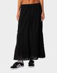 EDIKTED Charlotte Tiered Maxi Skirt image number 1