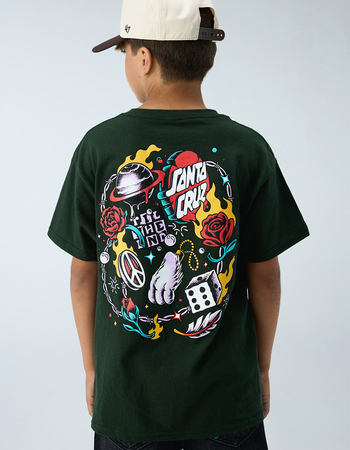 SANTA CRUZ Lucky Days Boys Tee Primary Image