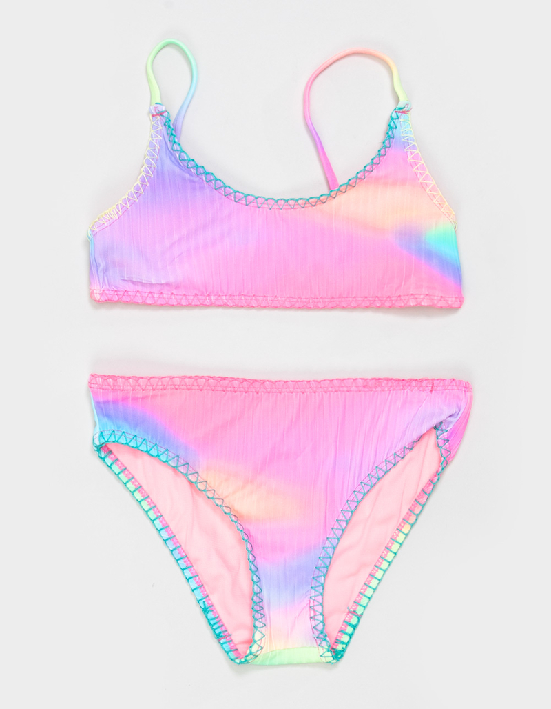 BEACH LINGO Girls Bralette Bikini Set image number 0