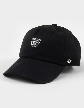 47 BRAND Las Vegas Raiders Foundational '47 Clean Up Strapback Hat Primary Image