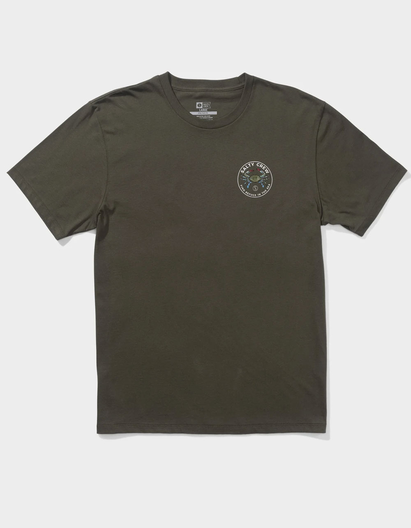 SALTY CREW Blue Crabber Mens Tee image number 1