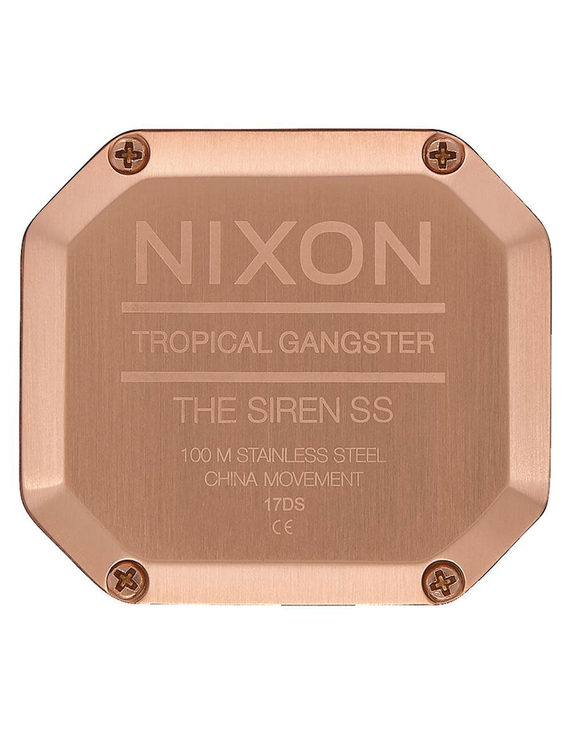 NIXON Siren SS Rose Gold & White Watch image number 4