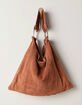 FREE PEOPLE Bobbi Slouch Suede Tote Bag image number 1