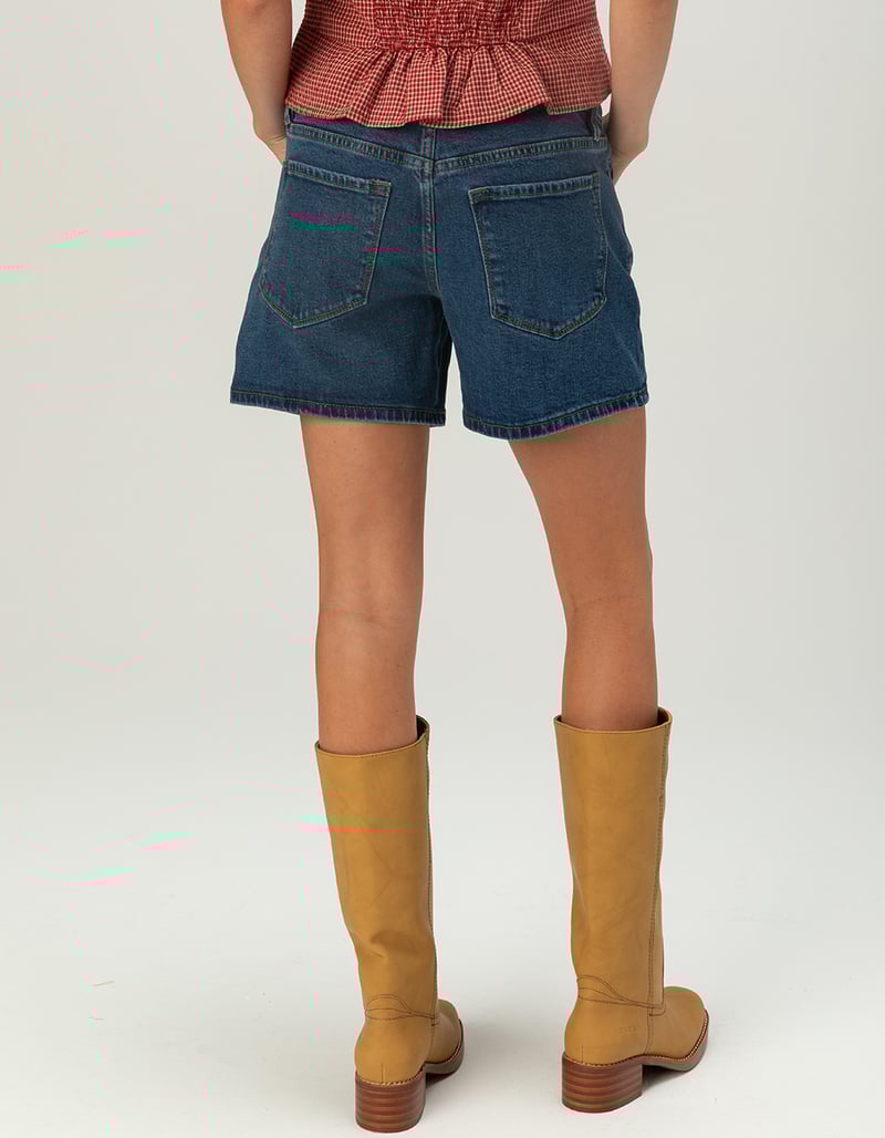 RSQ Womens Mid Rise Midi Shorts image number 3