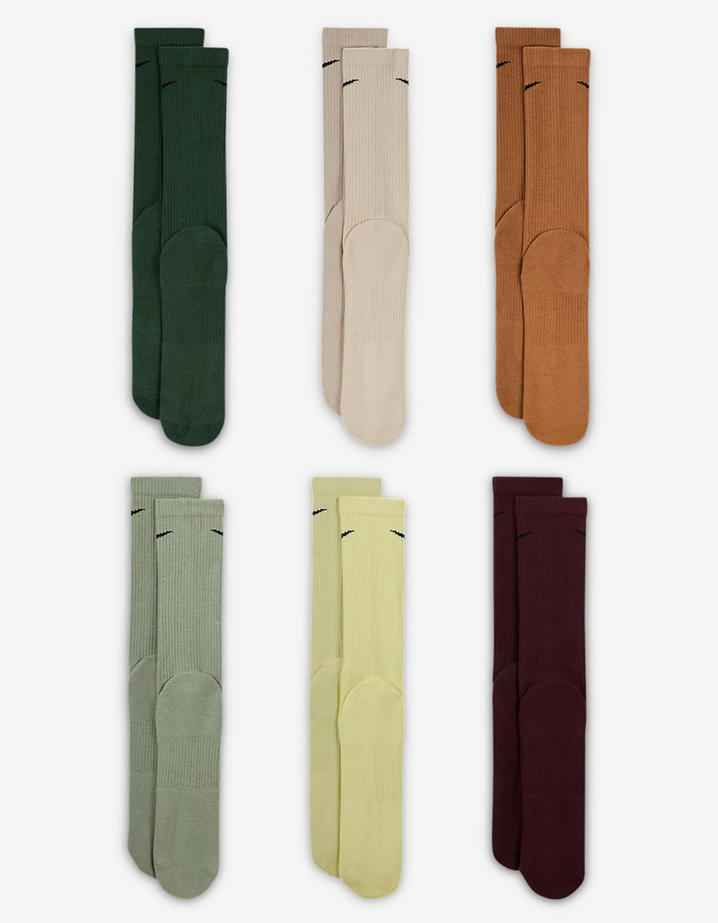 NIKE Everyday Plus Cushioned 6 Pack Crew Socks image number 2