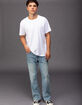 RSQ Mens Relaxed Bootcut Jeans image number 2