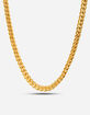 KING ICE 14K Gold Franco Chain image number 1