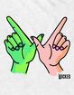 WICKED Green And Pink Hands Unisex Tee image number 2