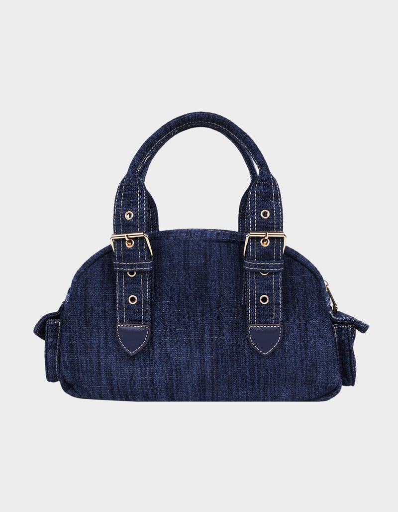 TRUE RELIGION Multi-Patch Satchel Bag image number 3