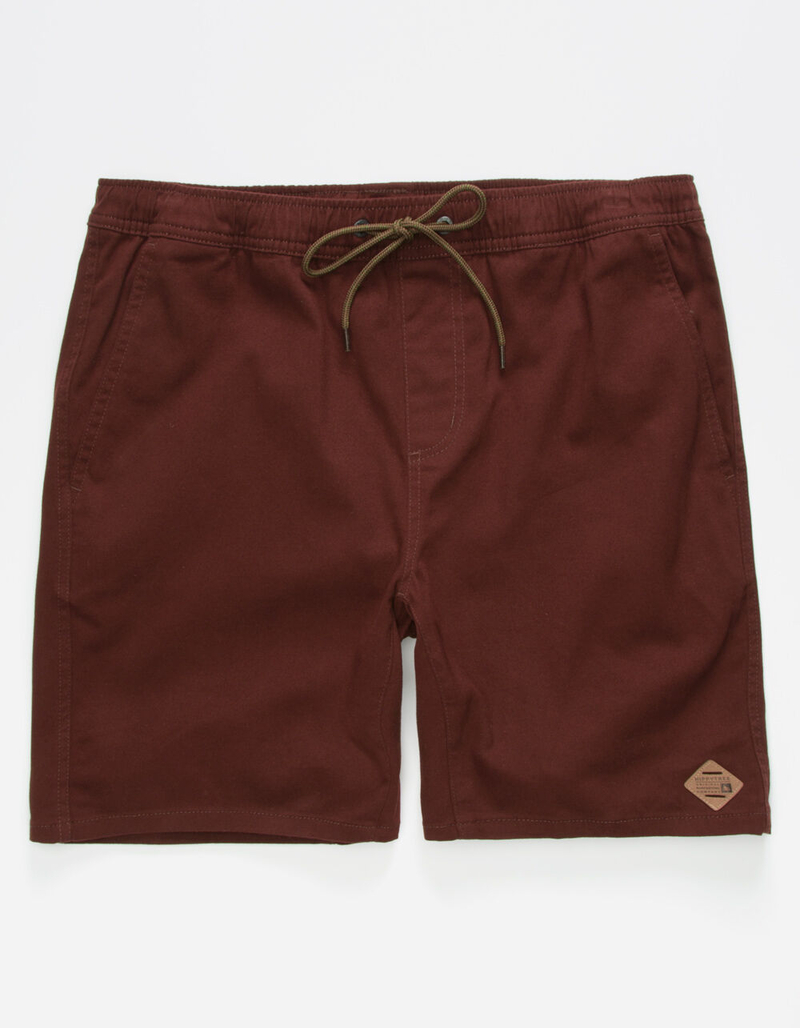 HIPPYTREE Crag Rust Mens Shorts image number 0
