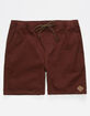 HIPPYTREE Crag Rust Mens Shorts image number 1