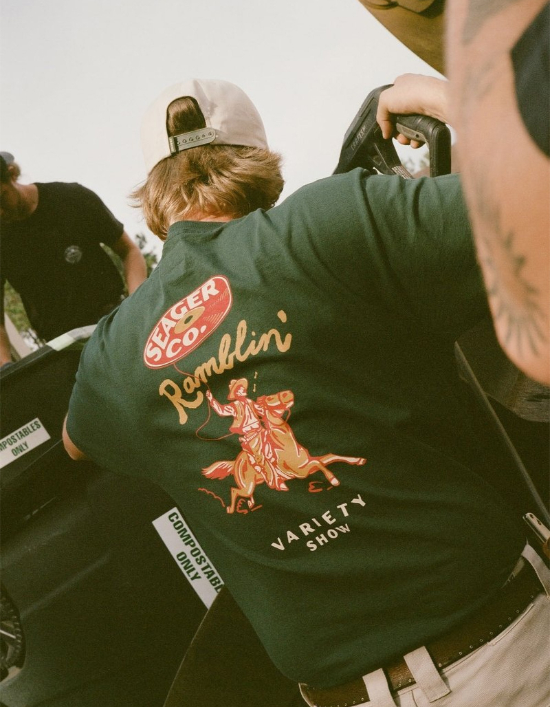 SEAGER Ramblin' Variety Show Mens Tee image number 2