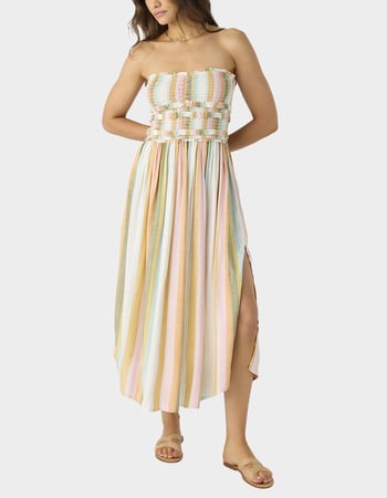 O'NEILL Devyn Low Tide Stripe Womens Dress Primary Image