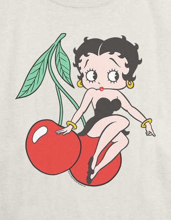 BETTY BOOP Cherries Unisex Tee Alternative Image