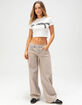 FULL TILT Belt Womens Baby Tee image number 2