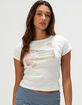 FULL TILT Sorrento Postcard Womens Tee image number 1