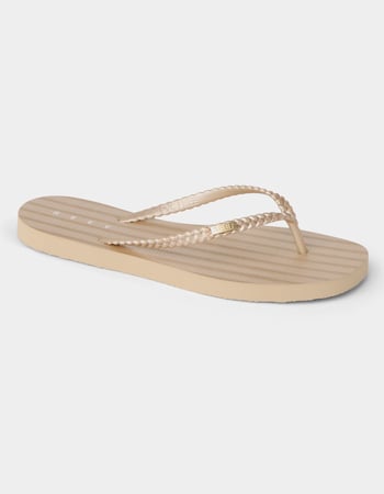 REEF Seaside Twist Womens Square Toe Flip Flops Primary Image
