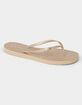REEF Seaside Twist Womens Square Toe Flip Flops image number 1