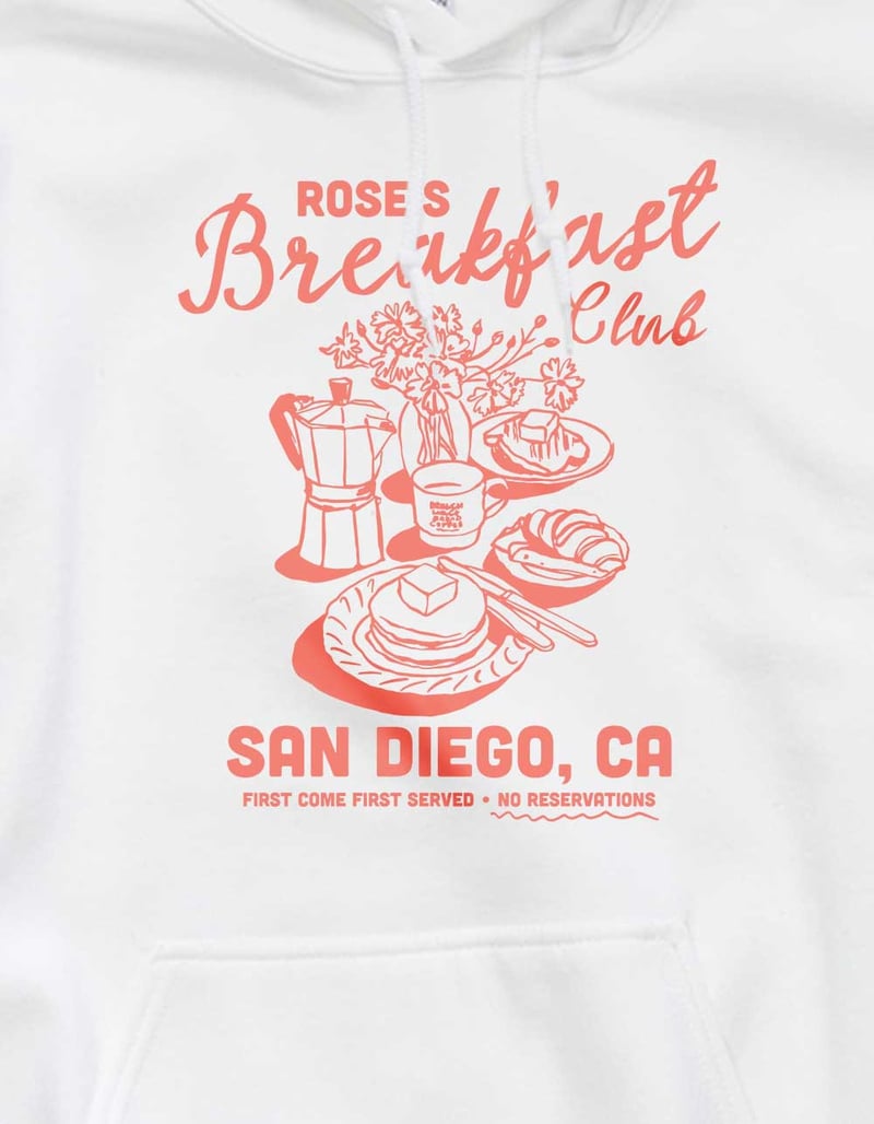 BREAKFAST Rose's Breakfast Club Unisex Hoodie image number 1