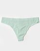 FULL TILT Seamless Mint Thong image number 1