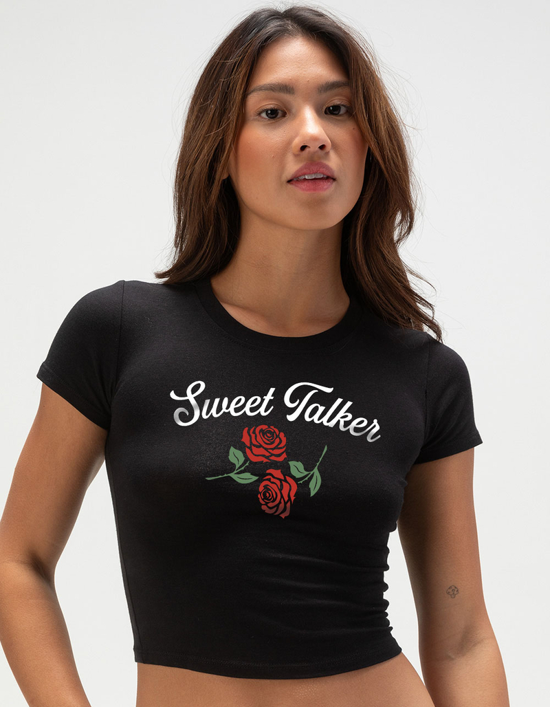 ROSES Sweet Talker Womens Baby Tee image number 0