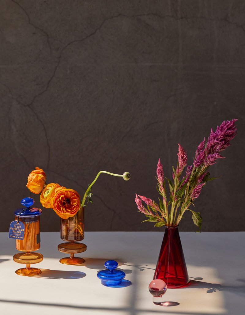 PADDYWAX Glass Matchstick Holder image number 2