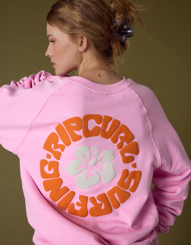 RIP CURL Luxe Surf Womens Crewneck Sweatshirt image number 5