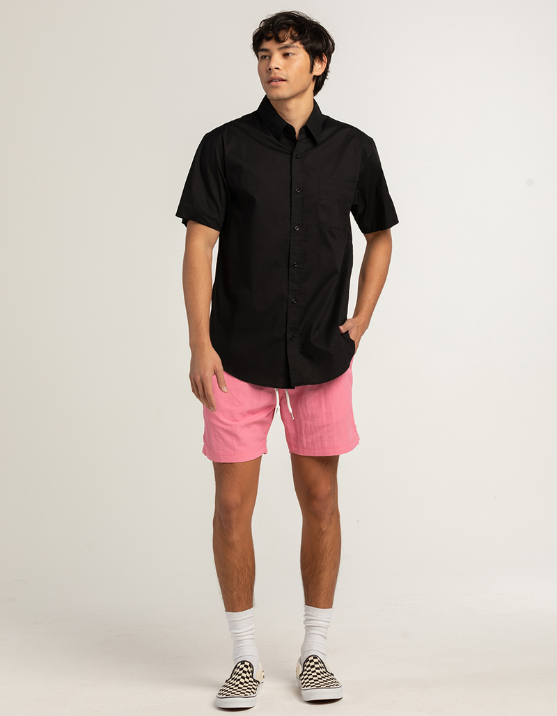 RSQ Mens 6" Nylon Shorts image number 4