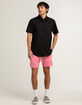 RSQ Mens 6" Nylon Shorts image number 5