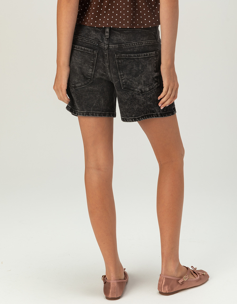 RSQ Womens Mid Rise Midi Shorts image number 3