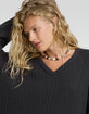 BILLABONG Dallas Womens V-Neck Sweater image number 5