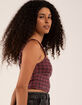 VOLCOM Chicheck Urself Womens Top image number 2