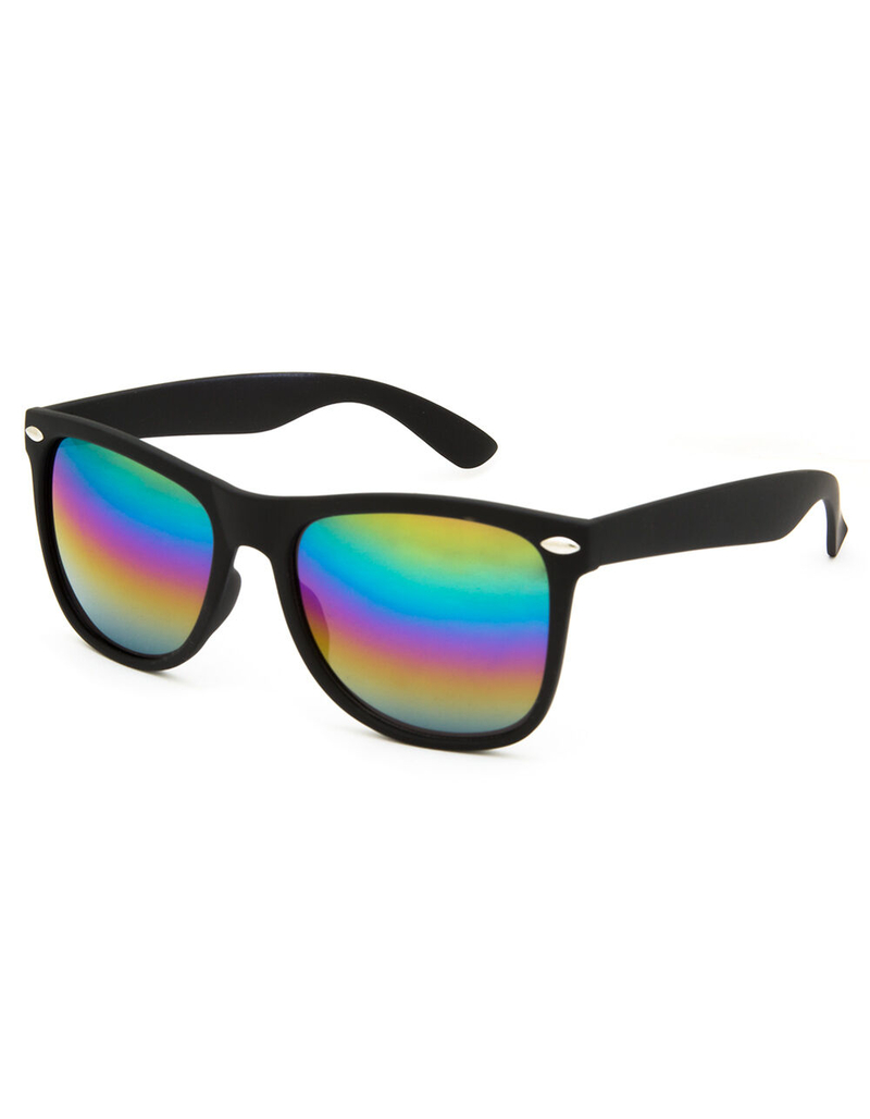 BLUE CROWN Rainbow Wayfarer Sunglasses image number 0