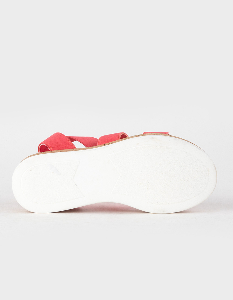 DV by DOLCE VITA Slink Girls Elastic Wedge Sandals image number 2