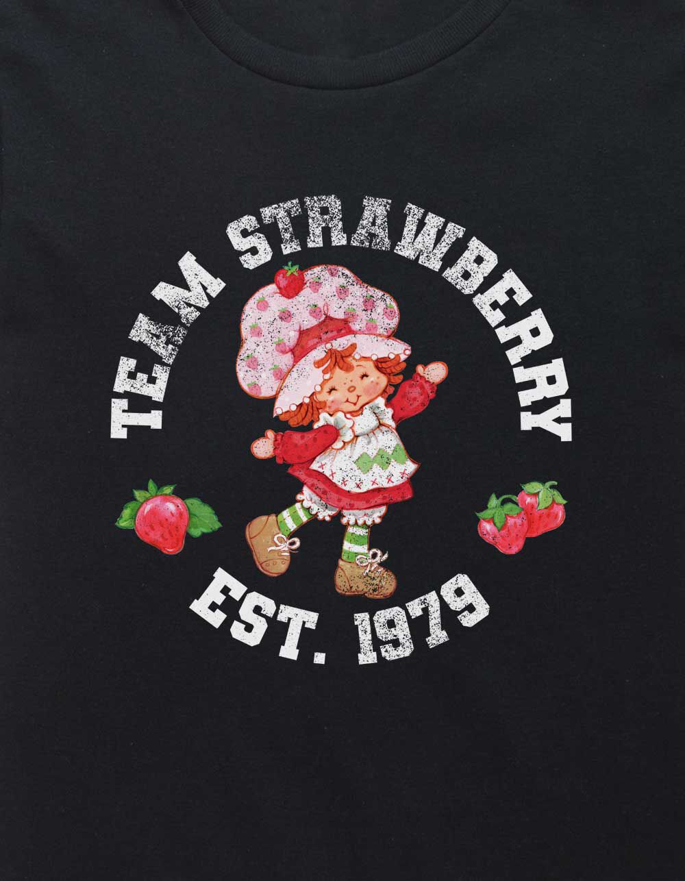 STRAWBERRY SHORTCAKE Team Strawberry Distressed Unisex Kids
