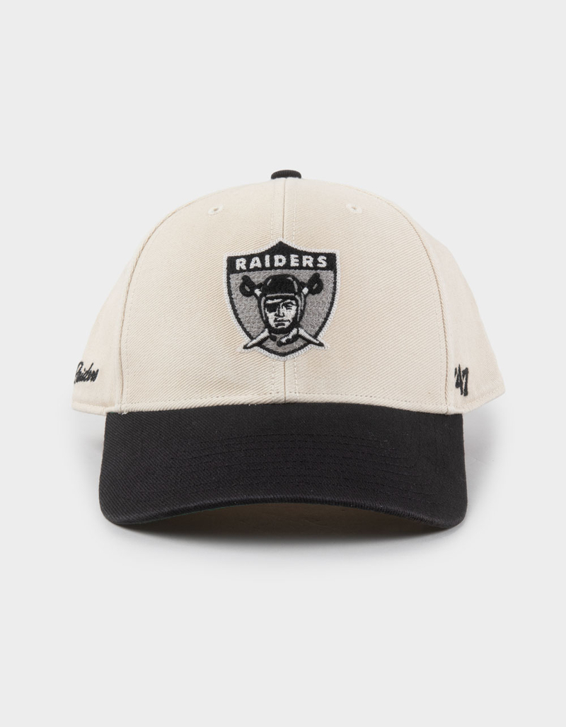 47 BRAND Las Vegas Raiders '47 MVP Strapback Hat image number 1