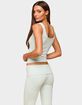 EDIKTED Kiarra Scoop Neck Tank Top image number 3