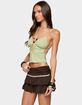 EDIKTED Haylie Cut Out Halter Top image number 2
