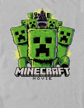 A MINECRAFT MOVIE Creepers Unisex Tee Alternative Image