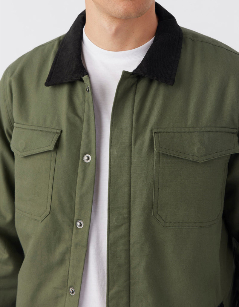 O'NEILL Beacon Mens Sherpa Lined Jacket KHAKI Tillys