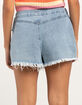 REWASH Asymmetrical Womens Denim Skort image number 4