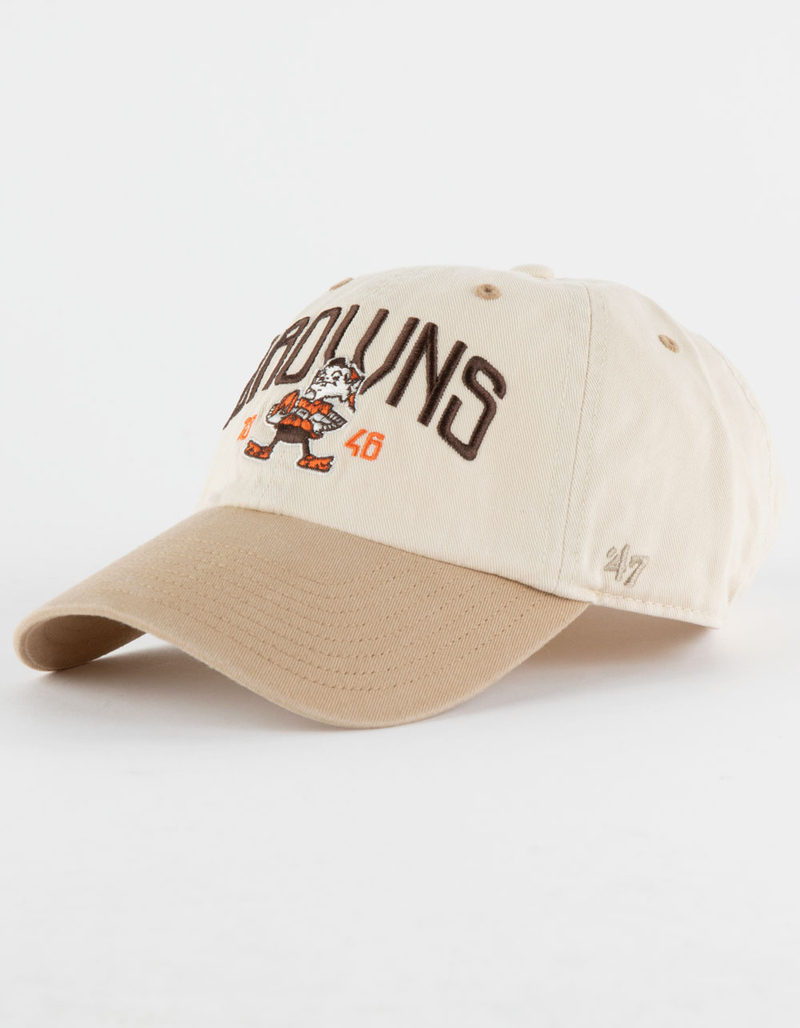 47 BRAND Cleveland Browns Legacy Sierra '47 Clean Up Strapback Hat image number 0