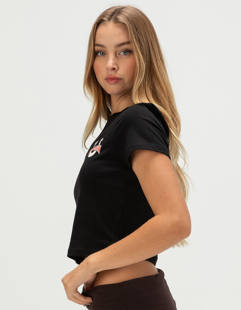 TRUE RELIGION Logo Womens Baby Tee image number 2