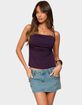 EDIKTED Rachey Backless Ruched Top image number 1