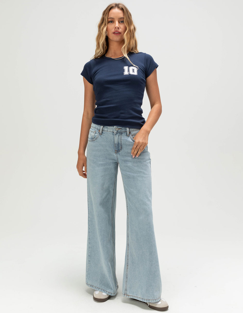 RSQ Womens 10 Baby Tee image number 3