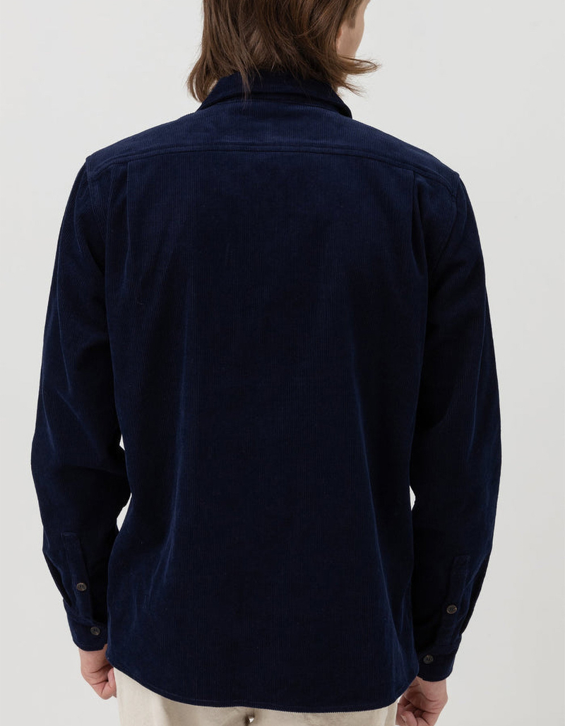 RHYTHM Mens Corduroy Button Up Shirt image number 2