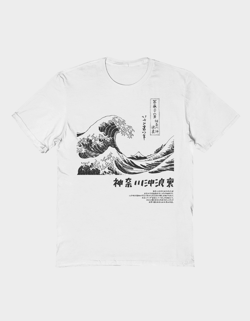APOH Hokusai Mono Unisex Tee image number 0